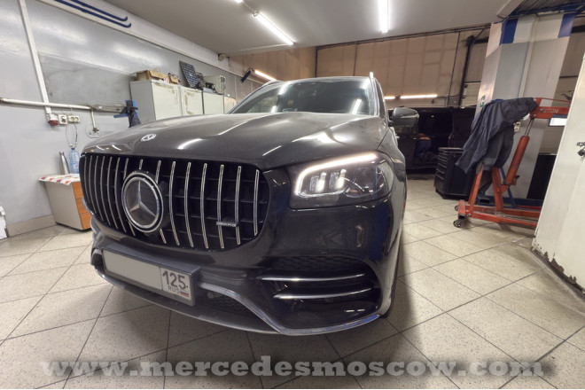 Кодирование щитка приборов и мультимедиа Mercedes GLS-Class X167 в Maybach GLS